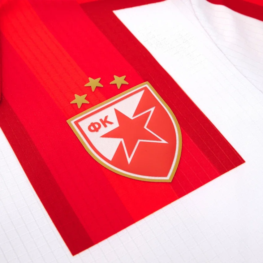 Maglia da casa Junior Red Star Belgrado 2025/26 Maglia da casa Junior Red Star Belgrado 2025/26