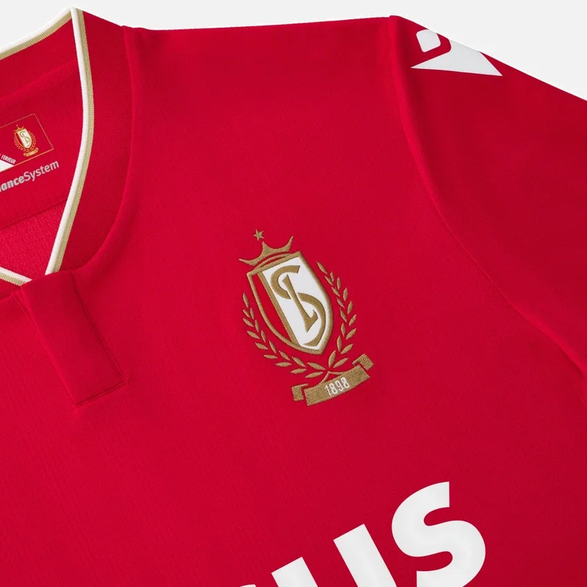 Maglia da casa per adulti dello Standard Liegi 2025/26 Maglia da casa per adulti dello Standard Liegi 2025/26