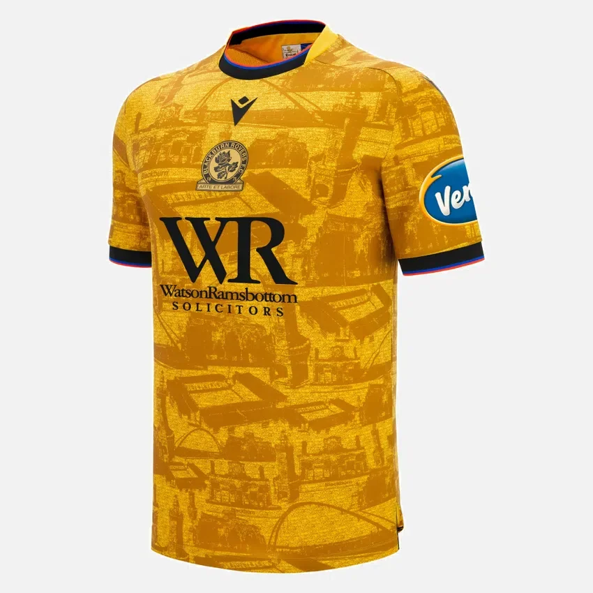 Maglia da trasferta per adulti del Blackburn Rovers FC 2025/26 Maglia da trasferta per adulti del Blackburn Rovers FC 2025/26