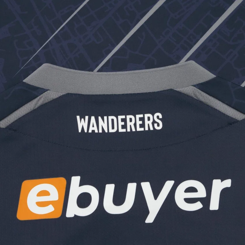 Maglia da trasferta per adulti del Bolton Wanderers FC 2025/26 Maglia da trasferta per adulti del Bolton Wanderers FC 2025/26