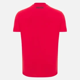 Maglia da uomo della Nazionale albanese FSHF 2026/27, rosso sportivo, stile Athleisure