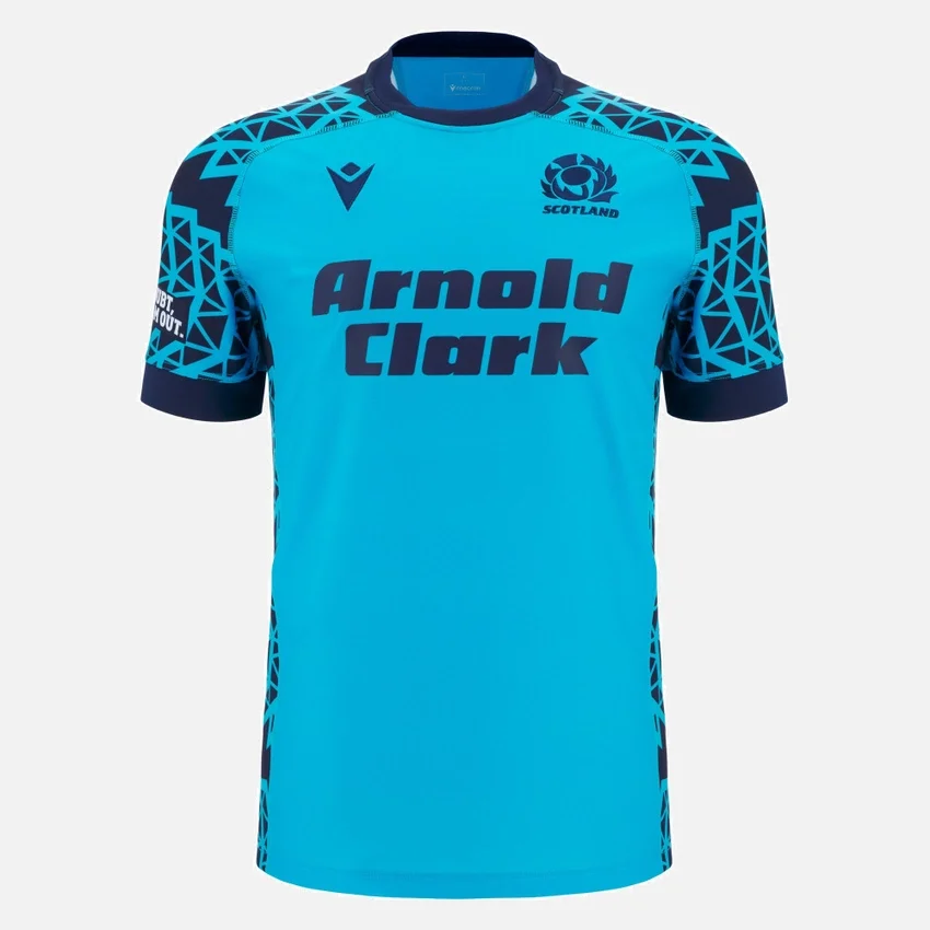 Maglie da allenamento Scottish Rugby 2025/26 Sky Maglie da allenamento Scottish Rugby 2025/26 Sky