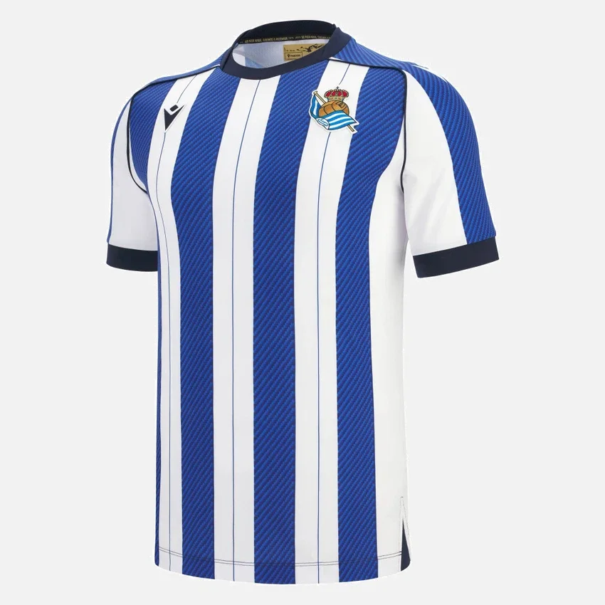 Maglie da casa per adulti della Real Sociedad 2025/26 Maglie da casa per adulti della Real Sociedad 2025/26