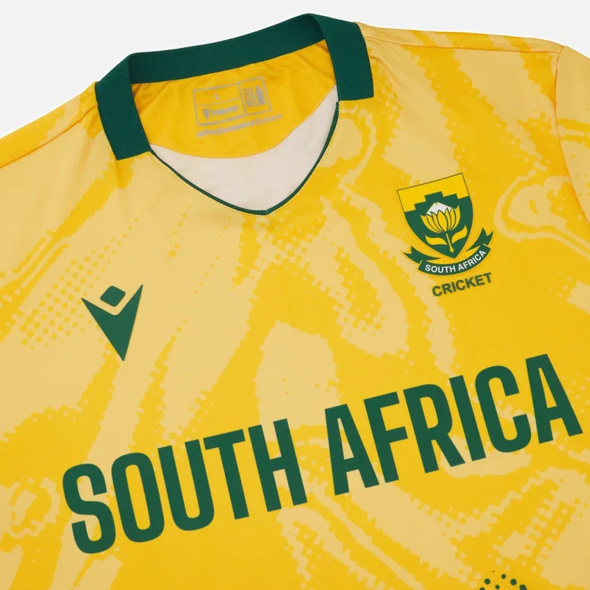 Maglie da partita T20 Cricket South Africa 2025/26 Maglie da partita T20 Cricket South Africa 2025/26