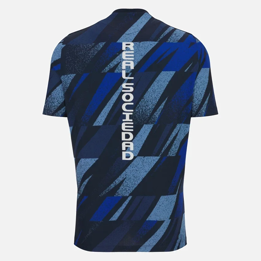 Maglie da riscaldamento Real Sociedad 2025/26 per adulti Maglie da riscaldamento Real Sociedad 2025/26 per adulti