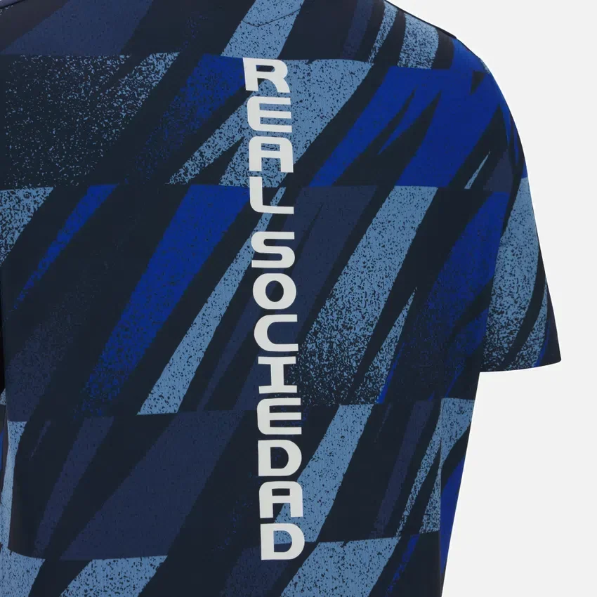 Maglie da riscaldamento Real Sociedad 2025/26 per adulti Maglie da riscaldamento Real Sociedad 2025/26 per adulti