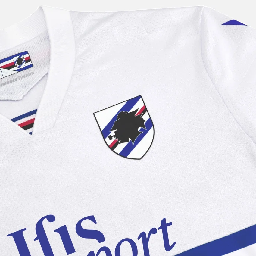 Maglie da trasferta Junior U.C. Sampdoria 2025/26 Maglie da trasferta Junior U.C. Sampdoria 2025/26