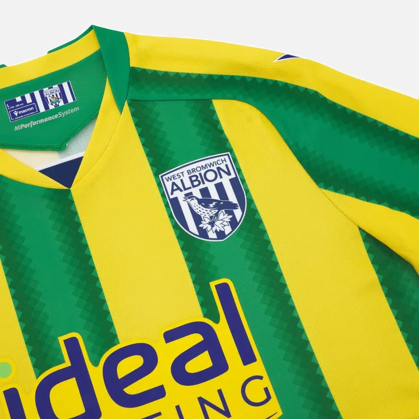 Maglie da trasferta per adulti del West Bromwich Albion F.C. 2025/26 Maglie da trasferta per adulti del West Bromwich Albion F.C. 2025/26