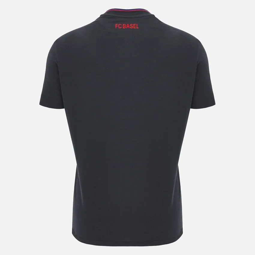 Maglietta in cotone da adulto FC Basel 2025/26 Athleisure Maglietta in cotone da adulto FC Basel 2025/26 Athleisure