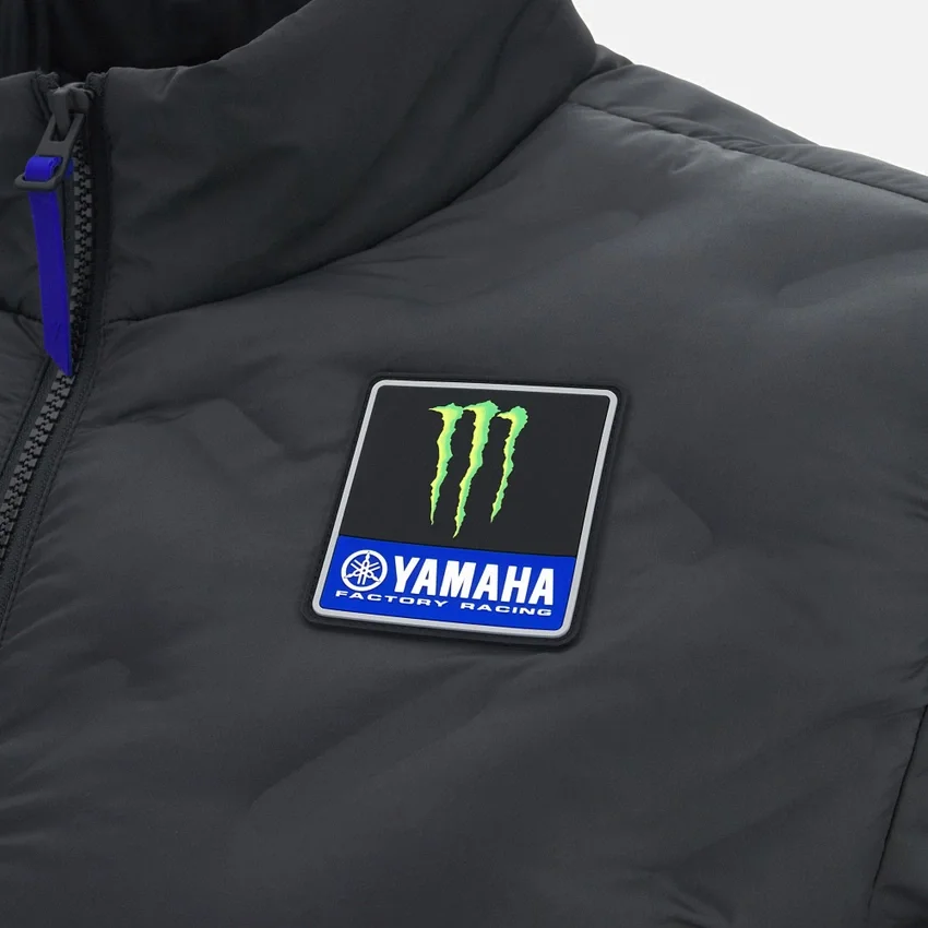 Monster Energy Yamaha MotoGP 2026 Bomber imbottito da viaggio da uomo Replica Monster Energy Yamaha MotoGP 2026 Bomber imbottito da viaggio da uomo Replica