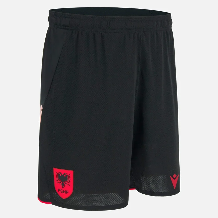 Pantaloncini da casa della Nazionale albanese FSHF 2026/27 per adulti Pantaloncini da casa della Nazionale albanese FSHF 2026/27 per adulti