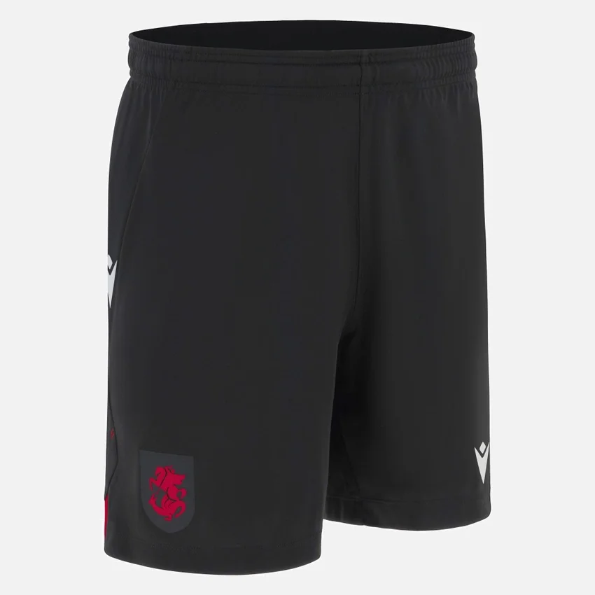 Pantaloncini da trasferta per adulti della Federcalcio georgiana 2025/26 Pantaloncini da trasferta per adulti della Federcalcio georgiana 2025/26