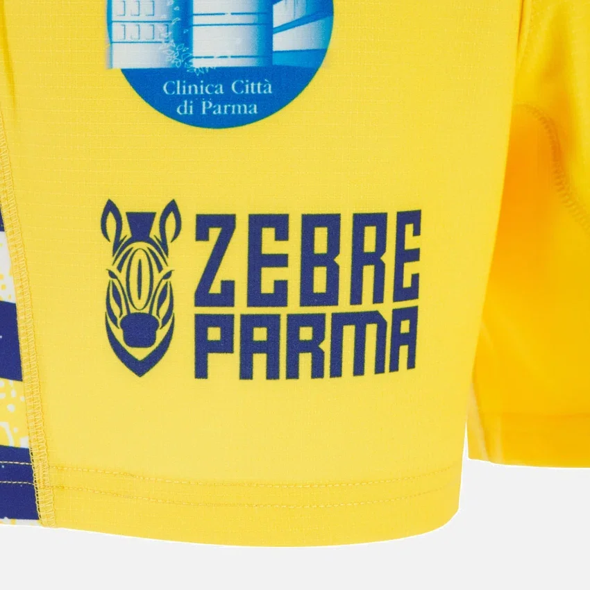 Pantaloncini da trasferta per adulti Zebre Parma 2025/26 Pantaloncini da trasferta per adulti Zebre Parma 2025/26