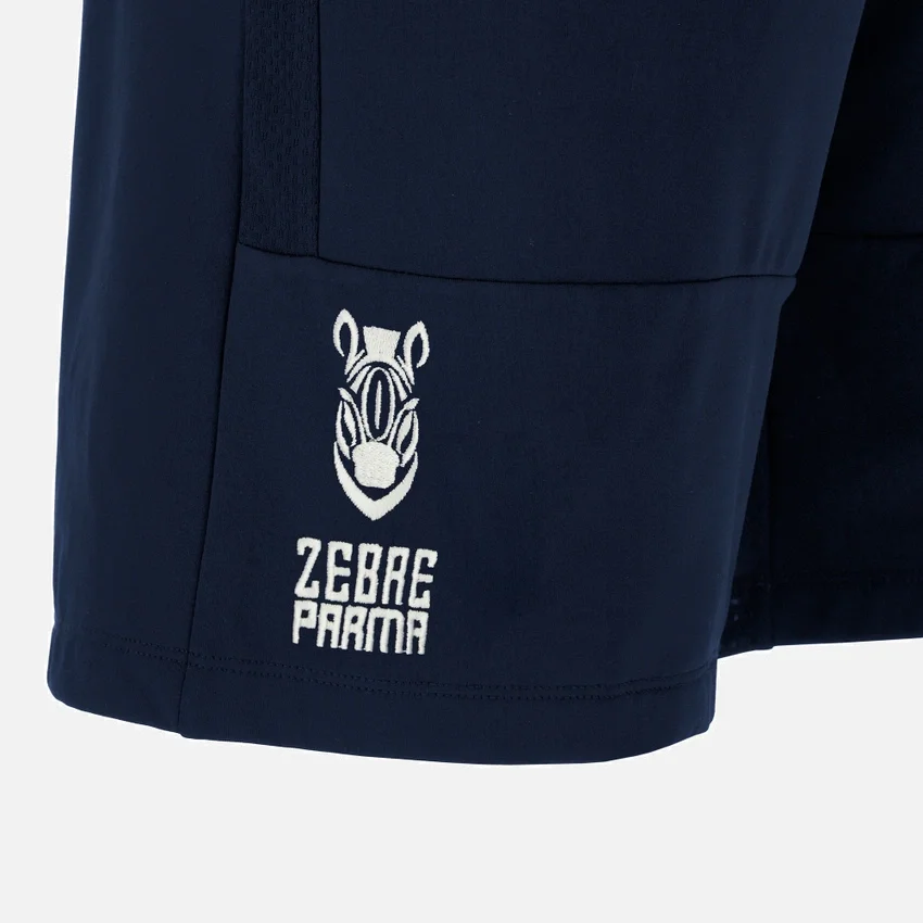 Pantaloncini da viaggio per adulti Zebre Parma 2025/26 Pantaloncini da viaggio per adulti Zebre Parma 2025/26