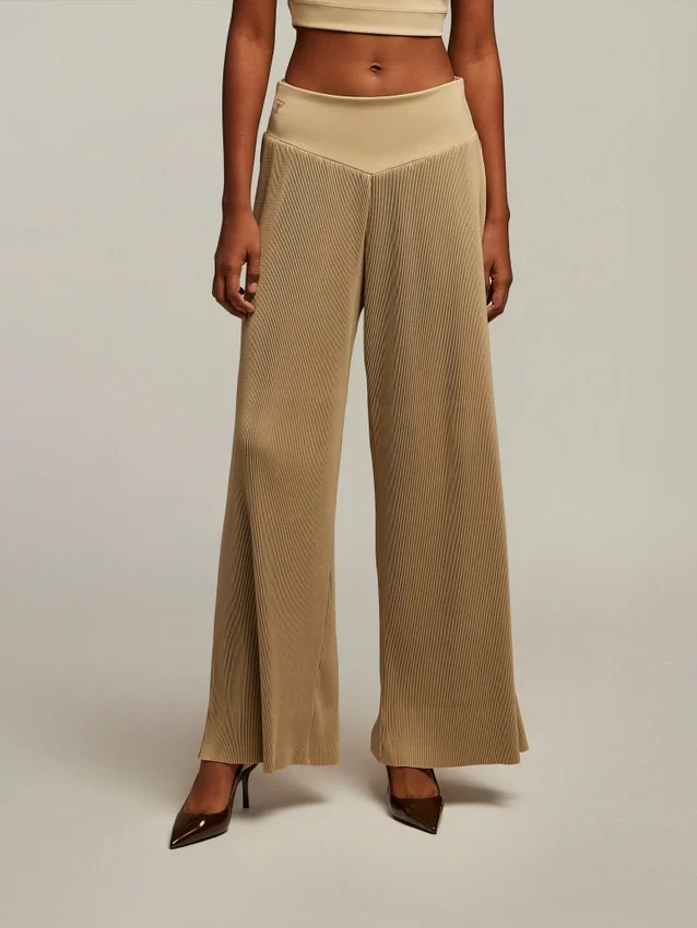 Pantaloni larghi plissettati Chirsten Pantaloni larghi plissettati Chirsten
