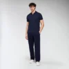 Pantaloni Shiny a gamba larga