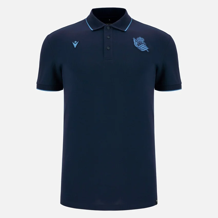 Polo Athleisure Real Sociedad 2025/26 per adulti Polo Athleisure Real Sociedad 2025/26 per adulti