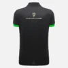Polo da donna nero Automobili Lamborghini Squadra Corse Polo da donna nero Automobili Lamborghini Squadra Corse