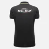 Polo da donna nero Automobili Lamborghini Squadra Corse Polo da donna nero Automobili Lamborghini Squadra Corse