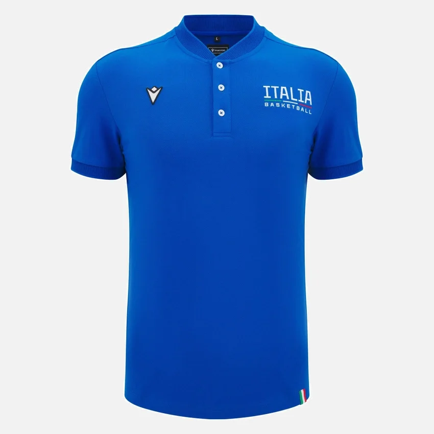Polo da uomo Italbasket 2025/26 Athleisure Polo da uomo Italbasket 2025/26 Athleisure