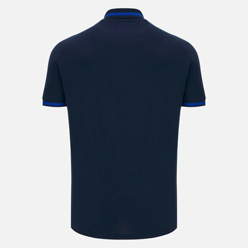 Polo da viaggio blu navy per adulti Auxerre 2025/26 Athleisure Polo da viaggio blu navy per adulti Auxerre 2025/26 Athleisure