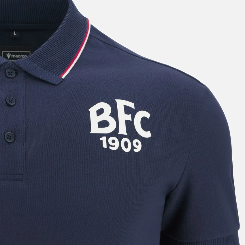 Polo da viaggio per adulti Bologna FC 1909 2025/26 Athleisure Polo da viaggio per adulti Bologna FC 1909 2025/26 Athleisure
