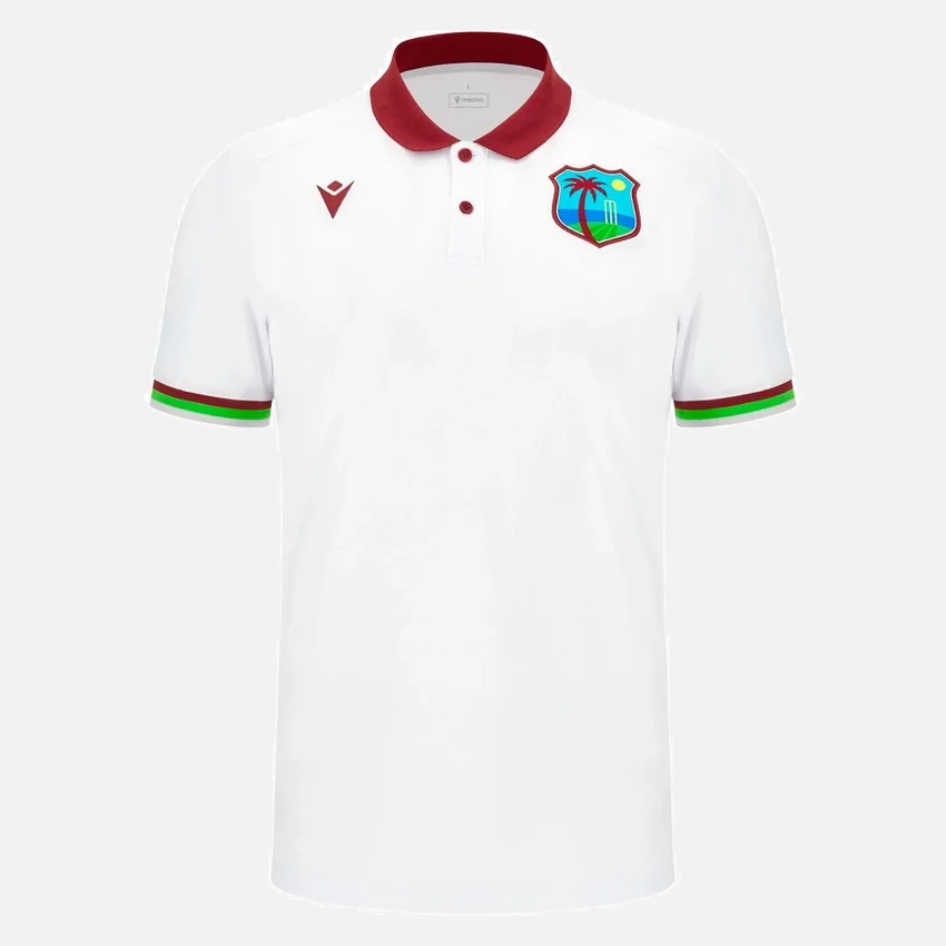 Polo da viaggio per adulti West Indies Cricket 2025/26 Polo da viaggio per adulti West Indies Cricket 2025/26