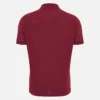 Polo da viaggio Welsh Rugby 2025/26 Rosso intenso Polo da viaggio Welsh Rugby 2025/26 Rosso intenso