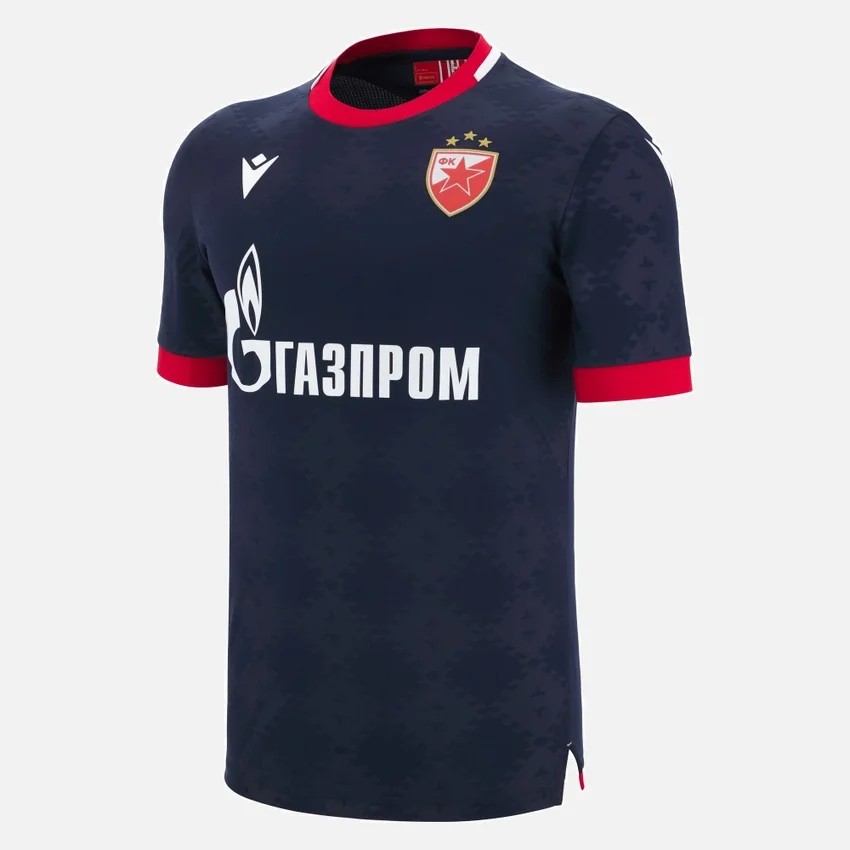 Red Star Belgrado 2025/26 Maglie da trasferta per adulti Red Star Belgrado 2025/26 Maglie da trasferta per adulti