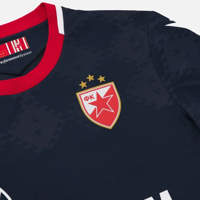 Red Star Belgrado 2025/26 Maglie da trasferta per adulti Red Star Belgrado 2025/26 Maglie da trasferta per adulti