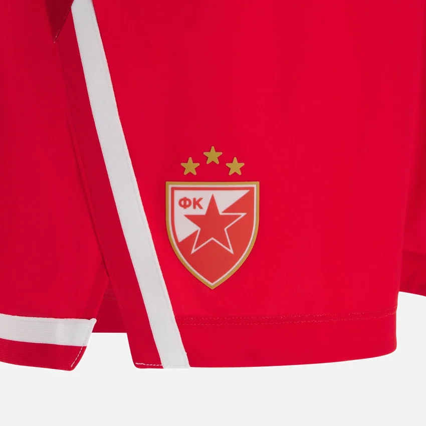 Red Star Belgrado 2025/26 Pantaloncini da casa per adulti Red Star Belgrado 2025/26 Pantaloncini da casa per adulti