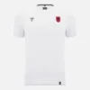 T-Shirt bianca da sport Athleisure della Nazionale Albanese FSHF 2026/27 Uomo T-Shirt bianca da sport Athleisure della Nazionale Albanese FSHF 2026/27 Uomo