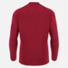 T-Shirt da allenamento a maniche lunghe Welsh Rugby 2025/26 rosso intenso