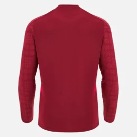 T-Shirt da allenamento a maniche lunghe Welsh Rugby 2025/26 rosso intenso