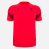 T-Shirt da allenamento rosso Welsh Rugby 2025/26 T-Shirt da allenamento rosso Welsh Rugby 2025/26
