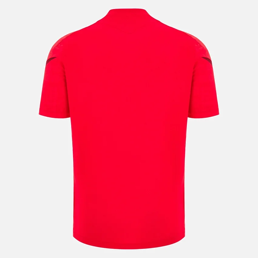 T-Shirt da allenamento rosso Welsh Rugby 2025/26 T-Shirt da allenamento rosso Welsh Rugby 2025/26