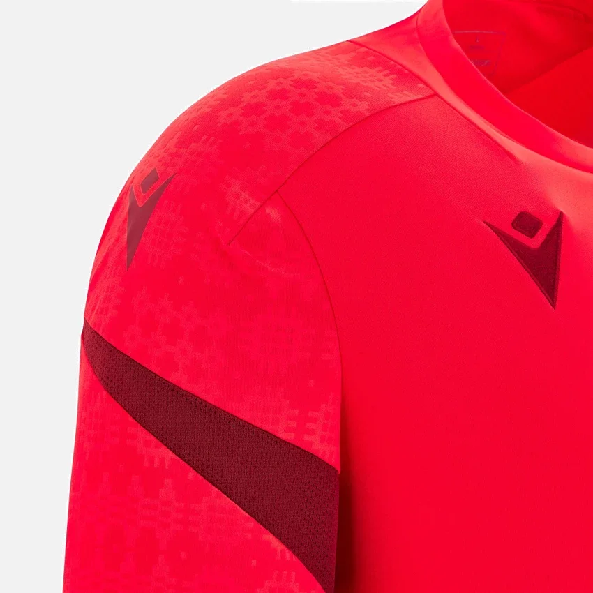 T-Shirt da allenamento rosso Welsh Rugby 2025/26 T-Shirt da allenamento rosso Welsh Rugby 2025/26