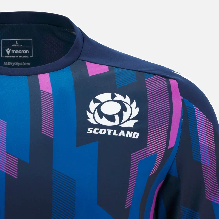 T-Shirt da allenamento Scottish Rugby 2025/26 T-Shirt da allenamento Scottish Rugby 2025/26