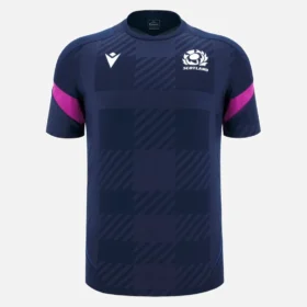 T-Shirt da allenamento Scottish Rugby 2025/26 blu navy