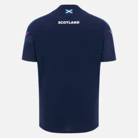 T-Shirt da allenamento Scottish Rugby 2025/26 blu navy
