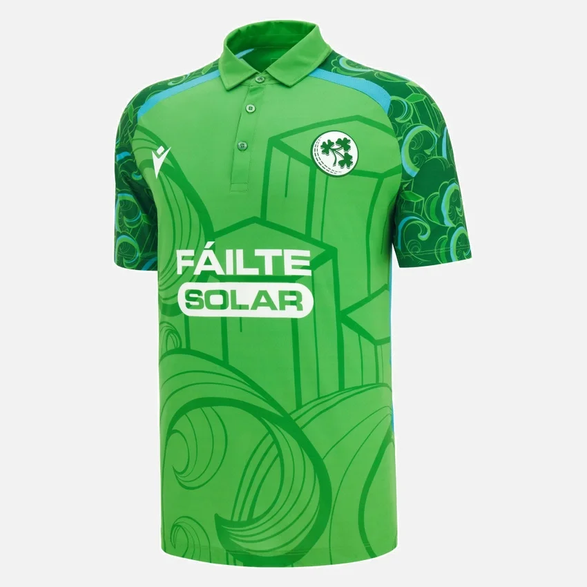 T-Shirt da partita T-20 della Nazionale di cricket dell’Irlanda 2026/28 T-Shirt da partita T-20 della Nazionale di cricket dell’Irlanda 2026/28