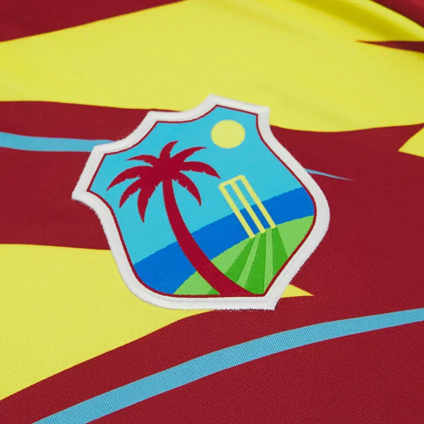 T-Shirt da partita T-20 della Nazionale di cricket delle Indie Occidentali per la Coppa del Mondo 2026 T-Shirt da partita T-20 della Nazionale di cricket delle Indie Occidentali per la Coppa del Mondo 2026
