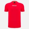 T-Shirt da tifoso Welsh Rugby 2025/26 rossa T-Shirt da tifoso Welsh Rugby 2025/26 rossa