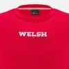 T-Shirt da tifoso Welsh Rugby 2025/26 rossa T-Shirt da tifoso Welsh Rugby 2025/26 rossa