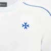 T-Shirt da viaggio bianca da adulto Auxerre 2025/26 Athleisure T-Shirt da viaggio bianca da adulto Auxerre 2025/26 Athleisure