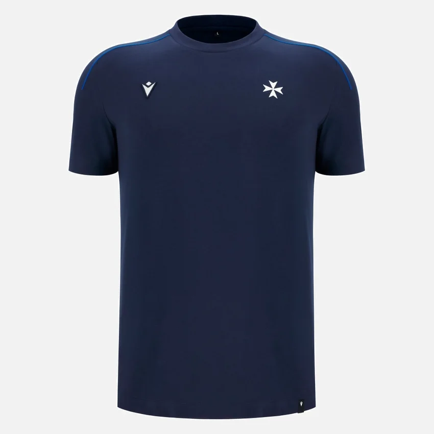 T-Shirt da viaggio blu navy per adulti Auxerre 2025/26 Athleisure T-Shirt da viaggio blu navy per adulti Auxerre 2025/26 Athleisure