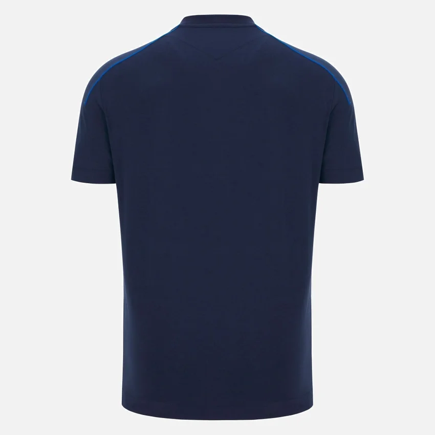 T-Shirt da viaggio blu navy per adulti Auxerre 2025/26 Athleisure T-Shirt da viaggio blu navy per adulti Auxerre 2025/26 Athleisure