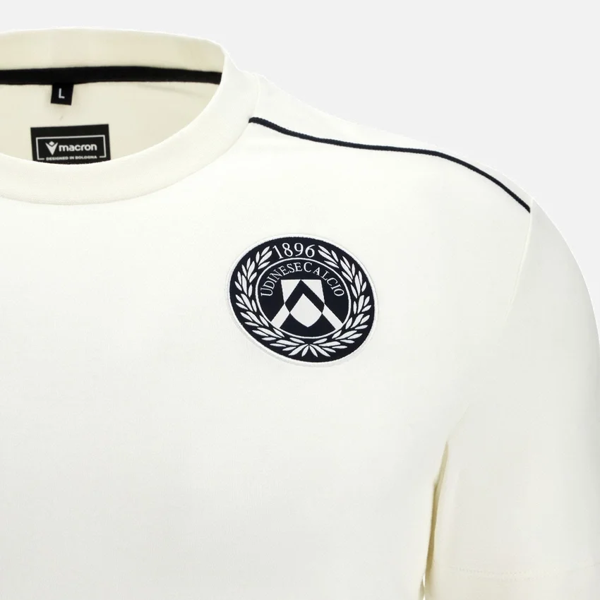 T-Shirt da viaggio in cotone per adulti Udinese Calcio 2025/26 Athleisure T-Shirt da viaggio in cotone per adulti Udinese Calcio 2025/26 Athleisure