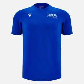 T-Shirt da viaggio in cotone per giocatori adulti Italbasket 2025/26