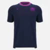 T-Shirt in cotone blu navy Scottish Rugby 2025/26 T-Shirt in cotone blu navy Scottish Rugby 2025/26